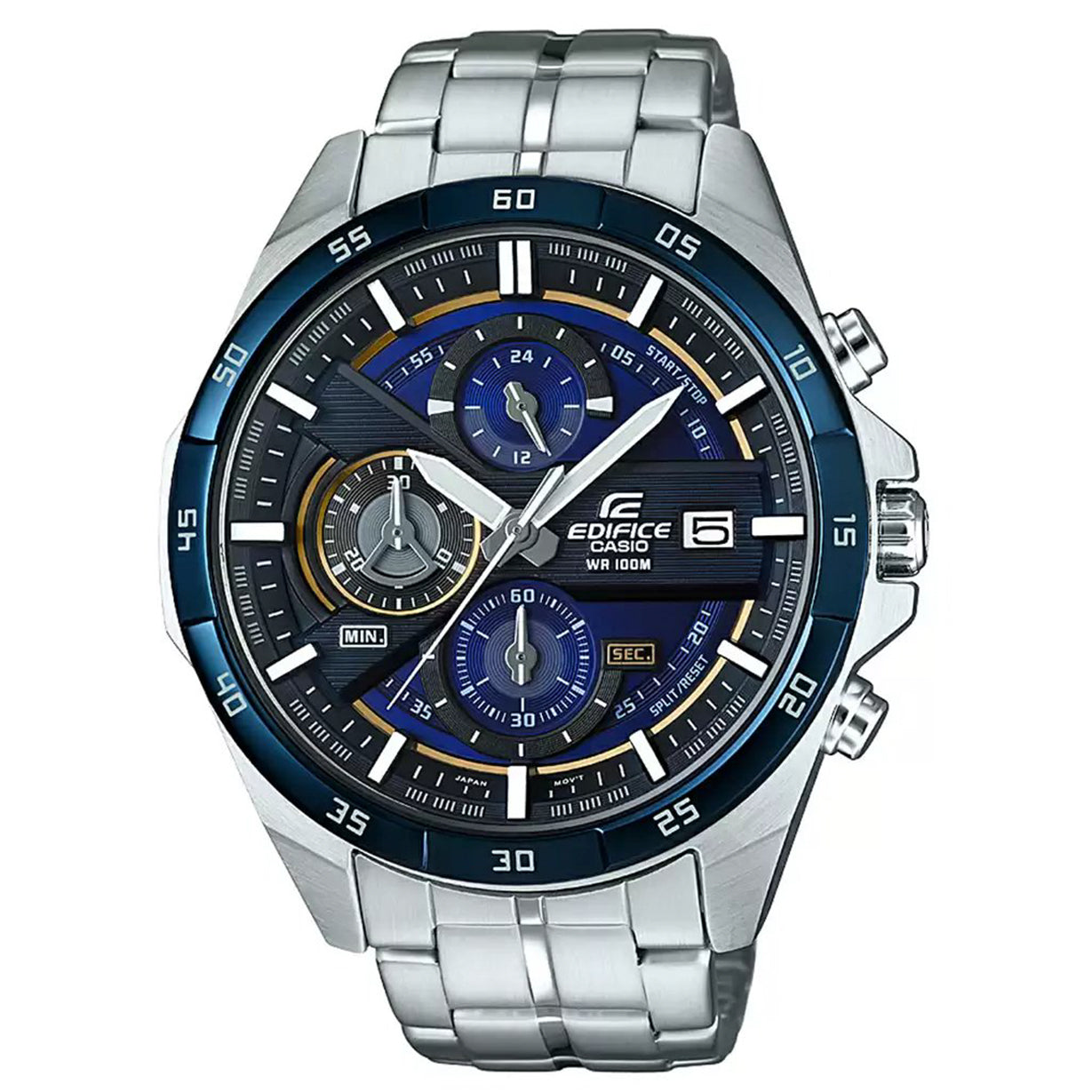 CASIO EDIFICE 腕時計 Casio Edifice Blue Dial Men 48.7mm