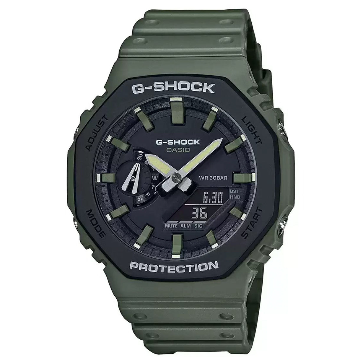 G-Shock Carbon Core Guard Green