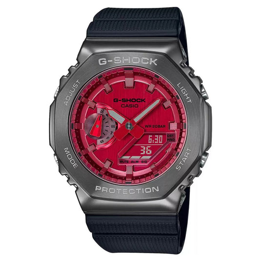 G-Shock Red Metal Covered