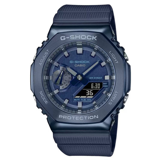 G-Shock Blue Metal Covered
