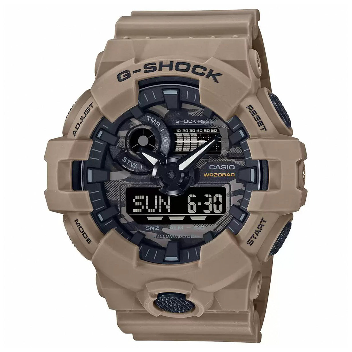 Casio G-Shock Grey Dial Men 48.9mm