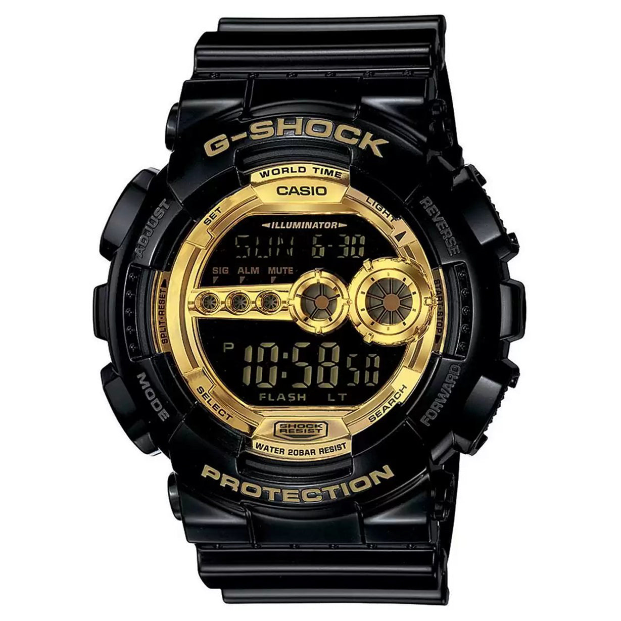 Casio G-Shock Yellow Gold Dial Men 51.2mm
