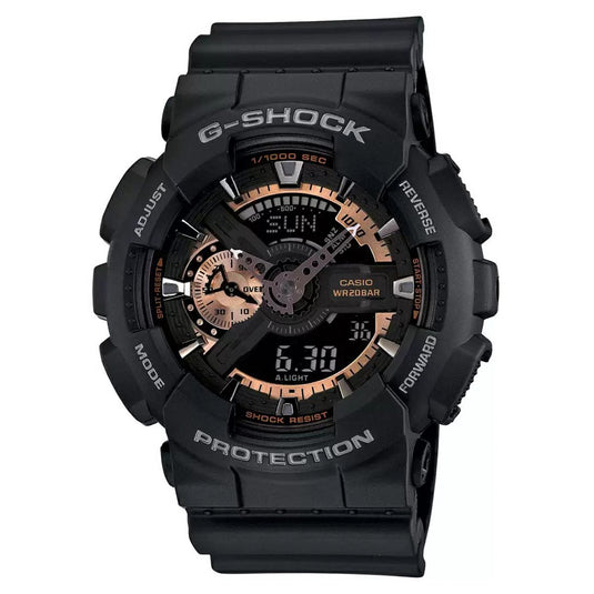 Casio G-Shock Black & Rose Gold Dial Men's watch 51.2mm