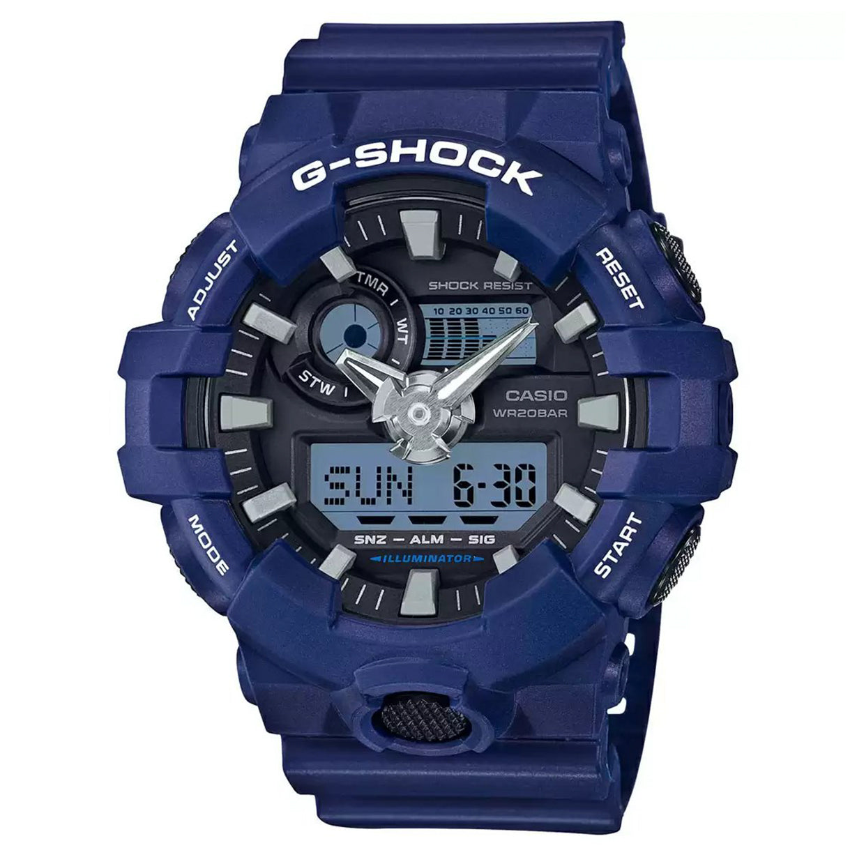 Casio G-Shock Black Dial Men 53mm