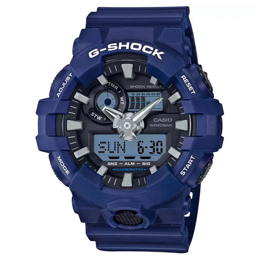 G-Shock Blue Resin Analog-Digital