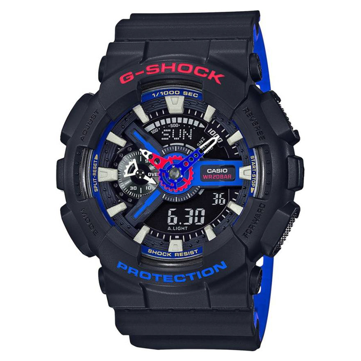 G-Shock Black & Blue Resin