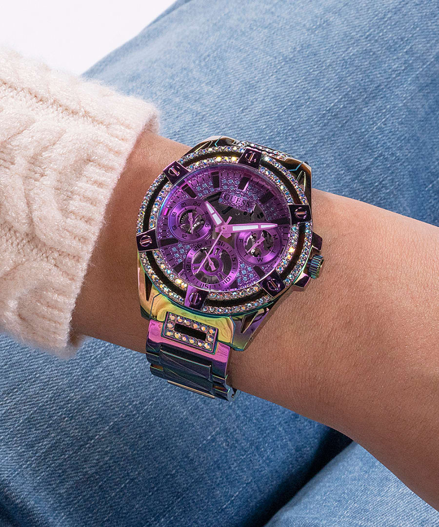 Guess Purple Dial