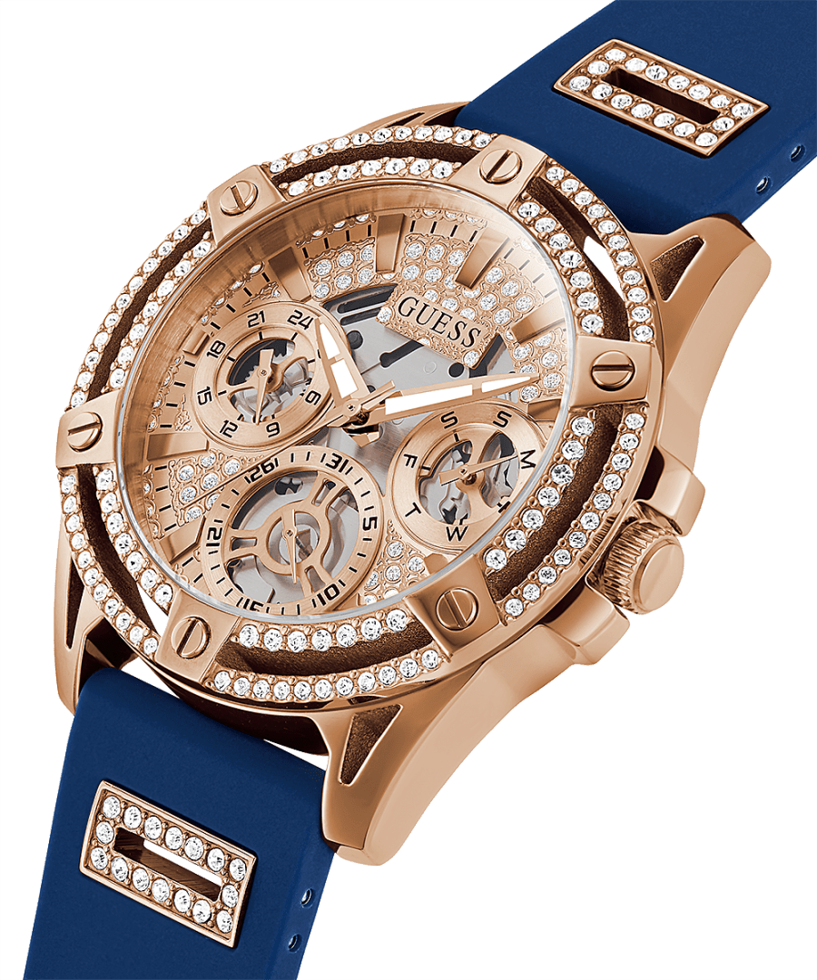 Guess Rose Gold & Blue