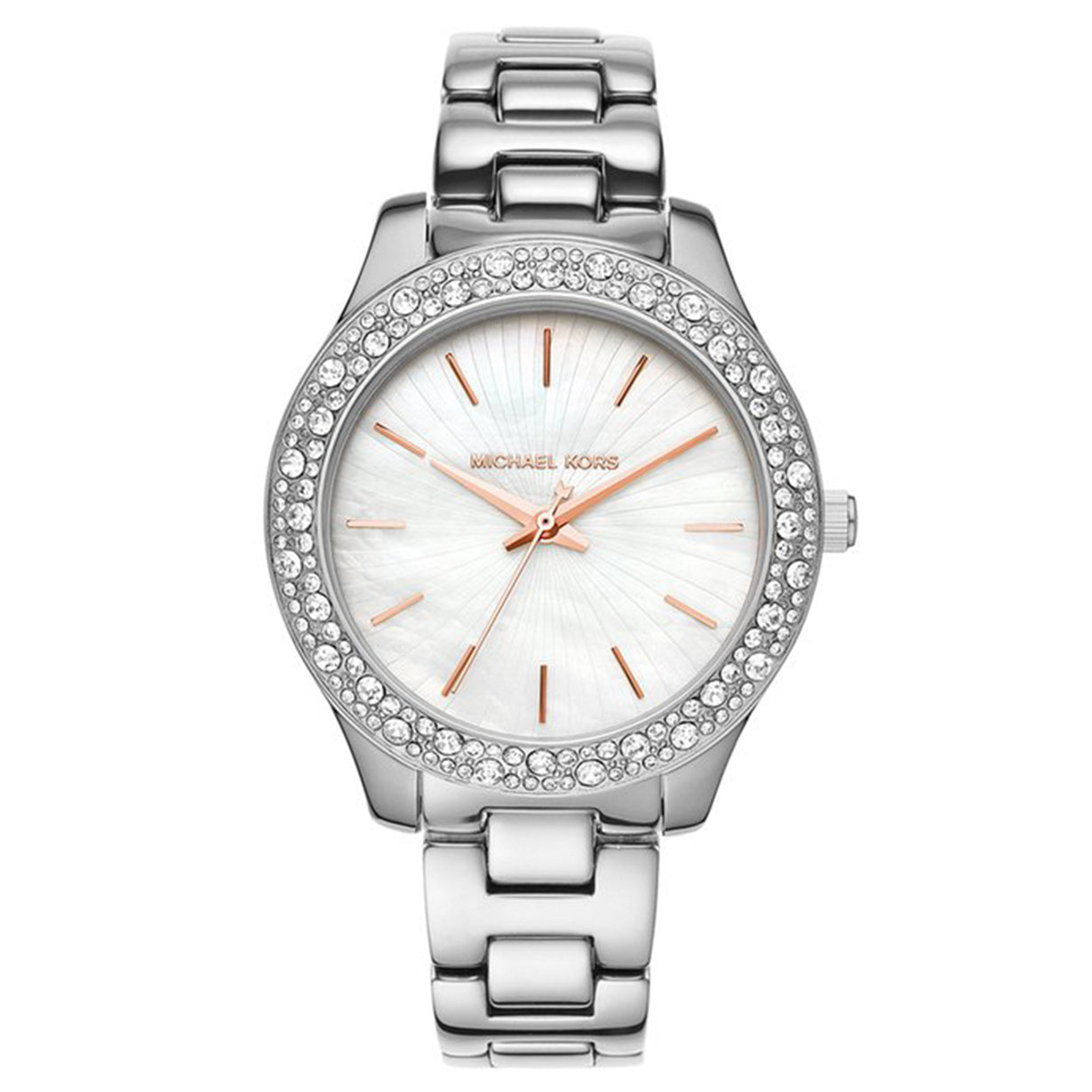 Liliane Analog White Mother of Pearl Dial