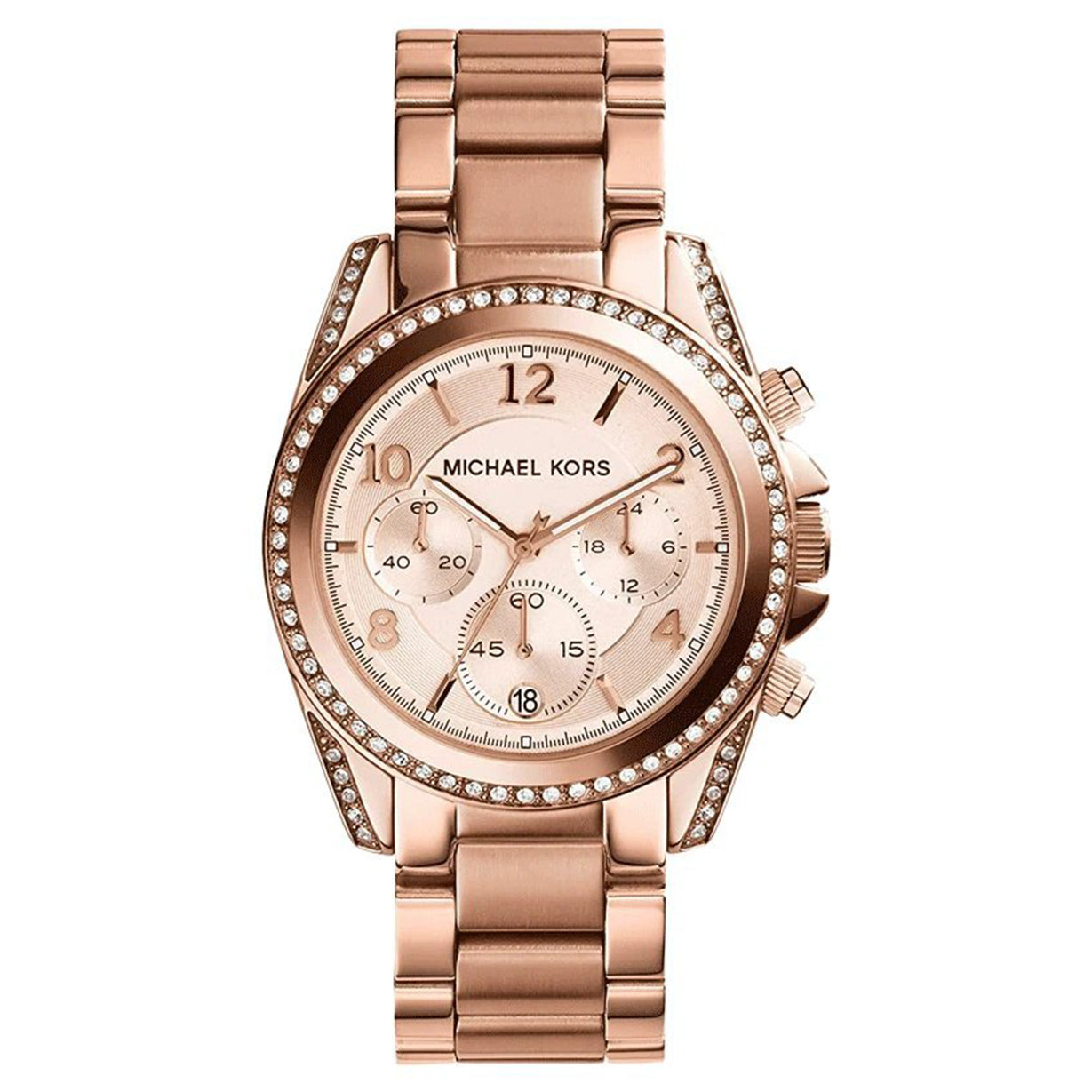 Blair Rose Gold Dial Stainless Steel Strap