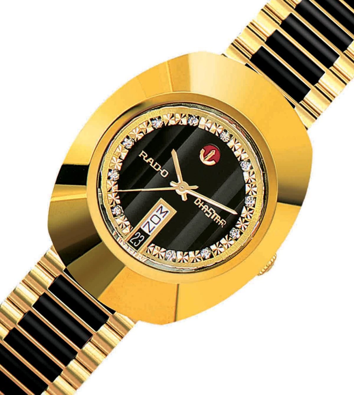 35mm Rado Original Rado Diastar Original Black Dial Men's Watch 35mm