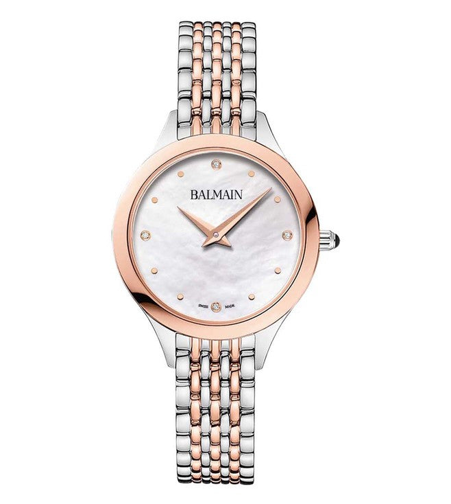 Balmain De Balmain II Mini White Mother Of Pearl Dial Women 29mm