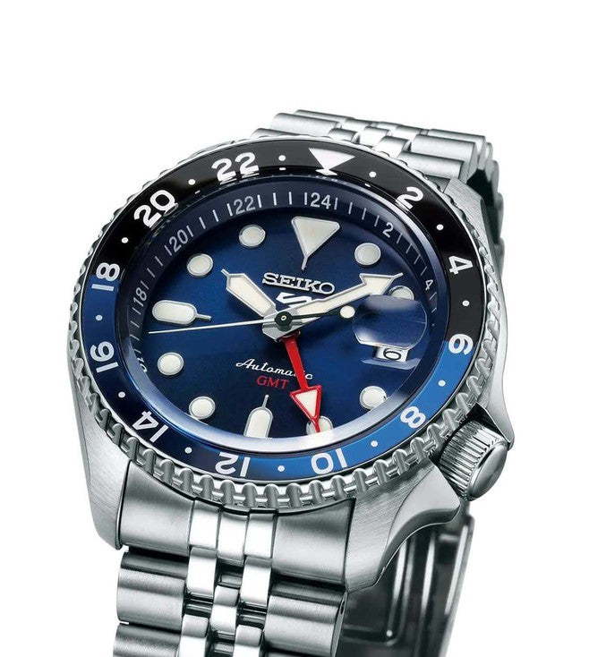 5 Sports Blue Dial