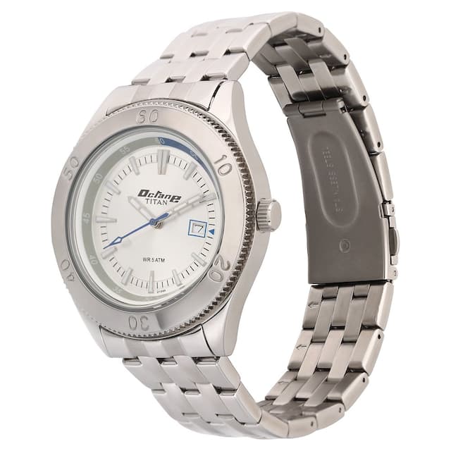 Octane Silver Dial & Stainless Steel Strap 