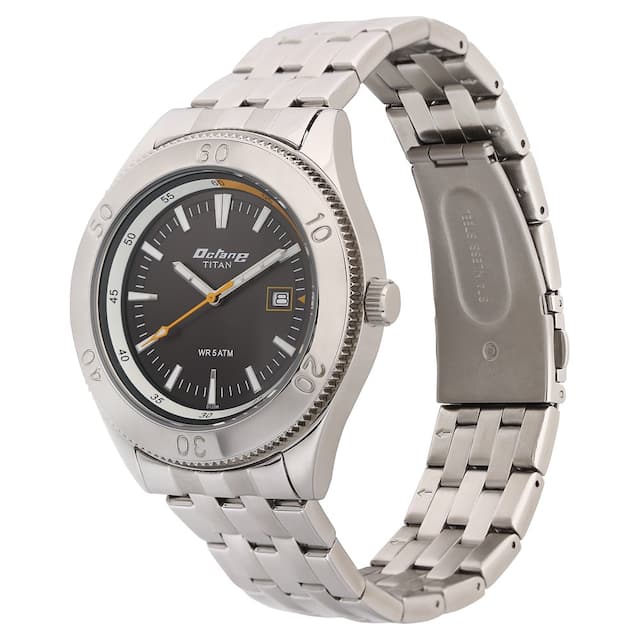 Titan stainless steel discount watches