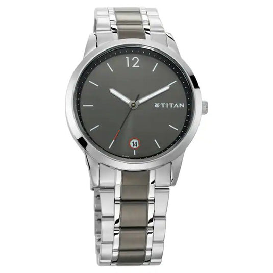 Workwear Anthracite Dial & Stainless Steel Strap