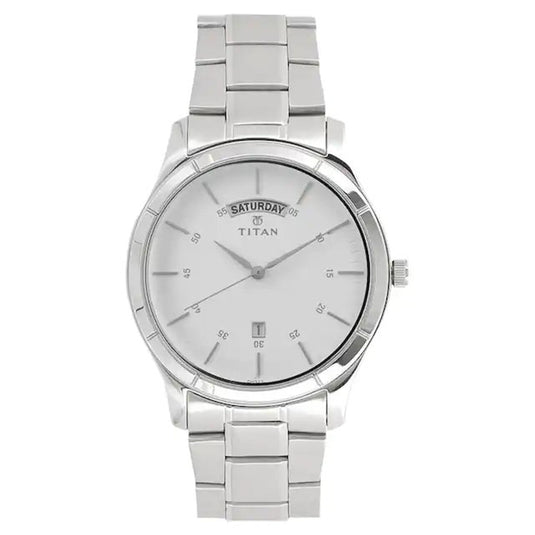 Workwear White Dial & Stainless Steel Strap