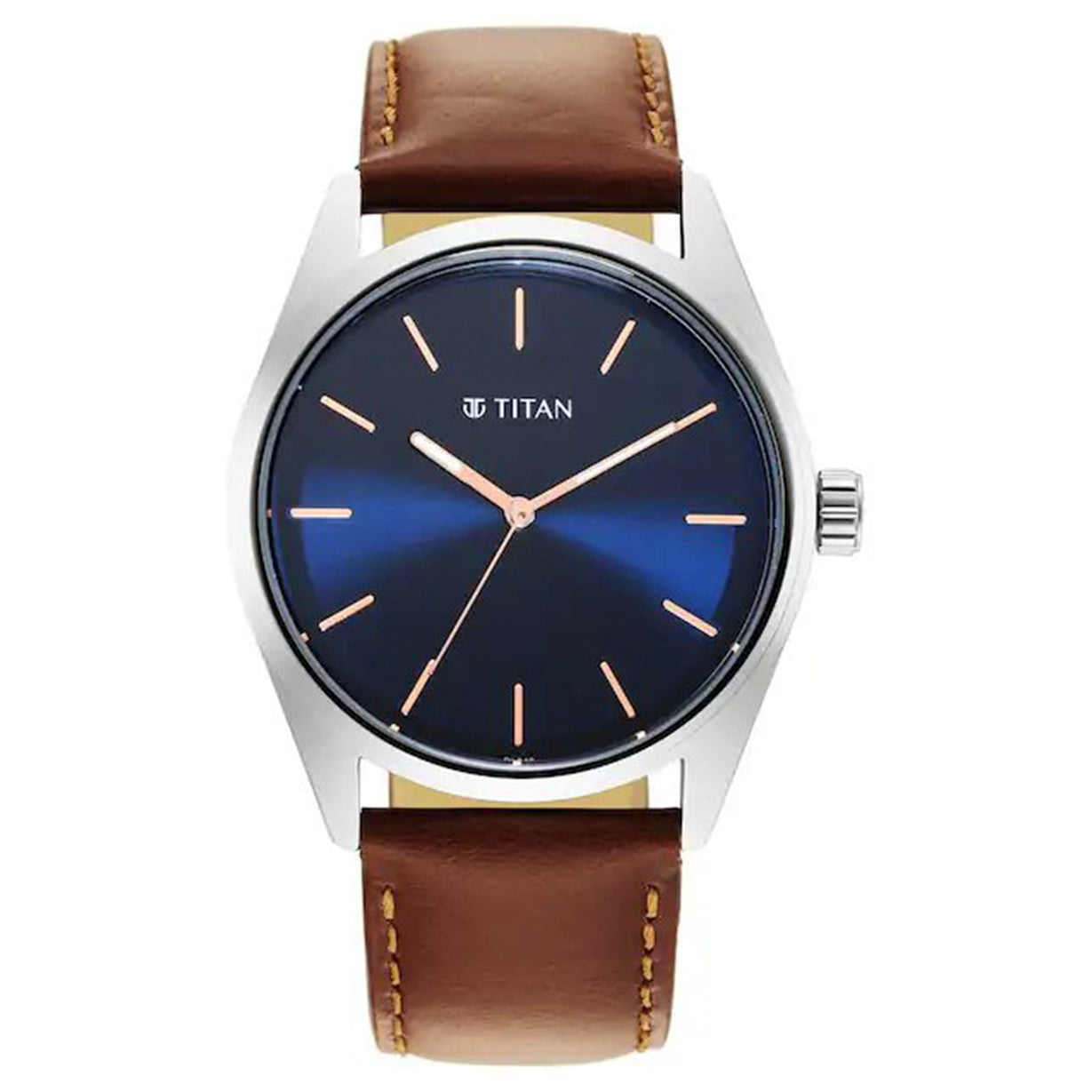 Workwear Blue Dial Leather 