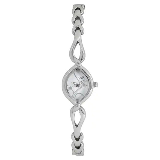 Raga Silver Dial & Stainless Steel Strap