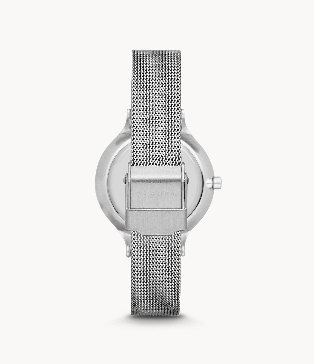 Anita Silver Dial & Stainless Steel Strap