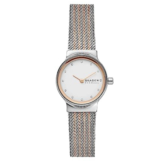 Freja Lille White Dial Analogue Stainless Steel