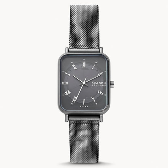 Ryle Solar-Powered Grey Dial Charcoal Stainless Steel