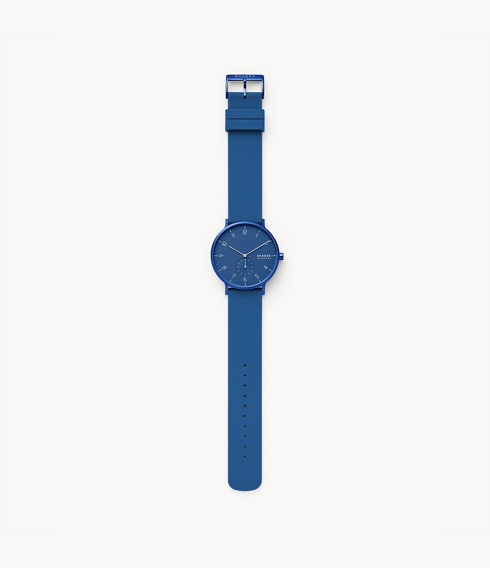 Skagen Aaren Kulor Marine Blue Dial Men 41mm Zimson Watch Store