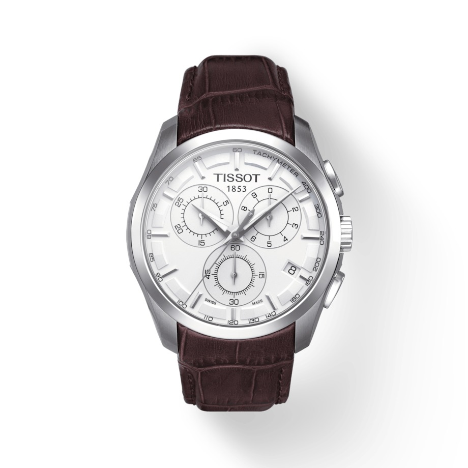 T-Classic Couturier chronograph Silver