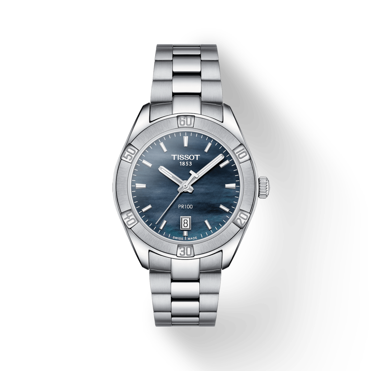 T-Classic PR 100 Sport Chic black mother-of-pearl