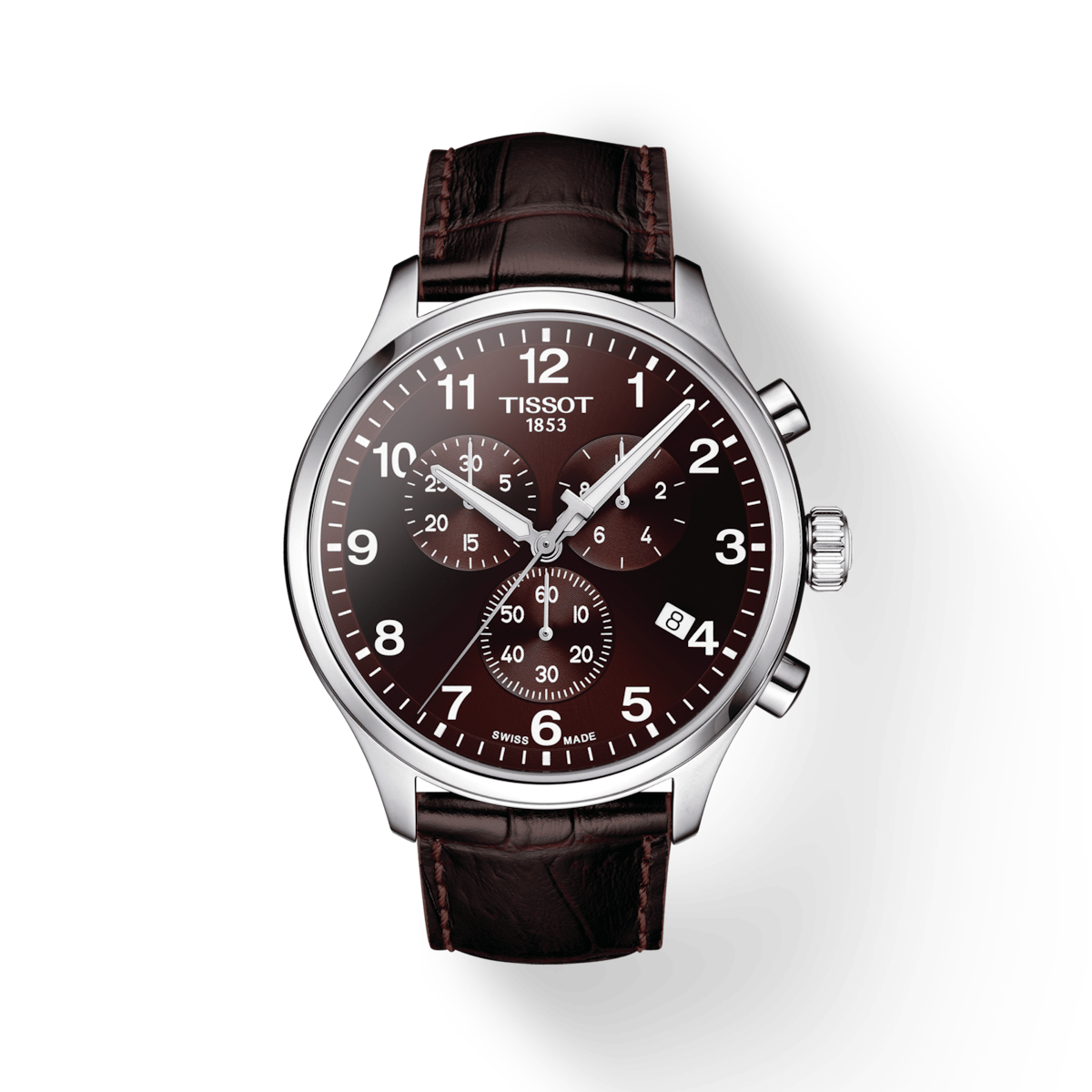 T-Sport Chrono XL Classic Brown Leather