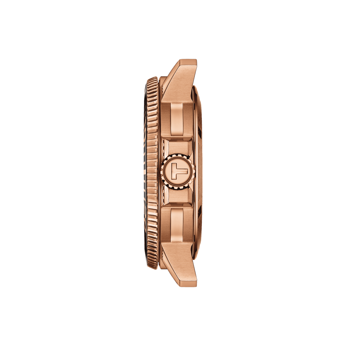 T-Sport Seastar 1000 Powermatic 80 Stainless Steel Case with Rose Gold 