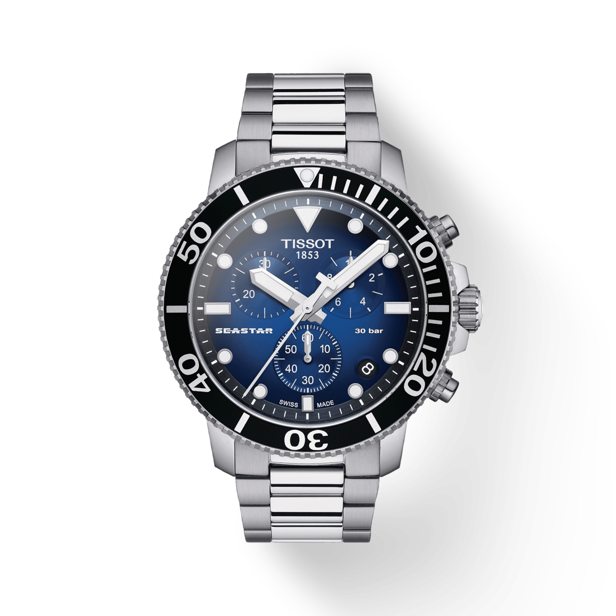 T-Sport Seastar 1000 Chronograph Graded Blue-Black