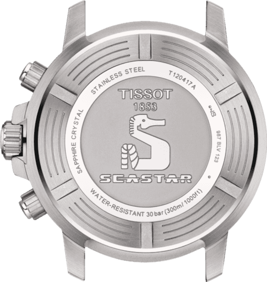 T-Sport Seastar 1000 Chronograph Grey & Analog