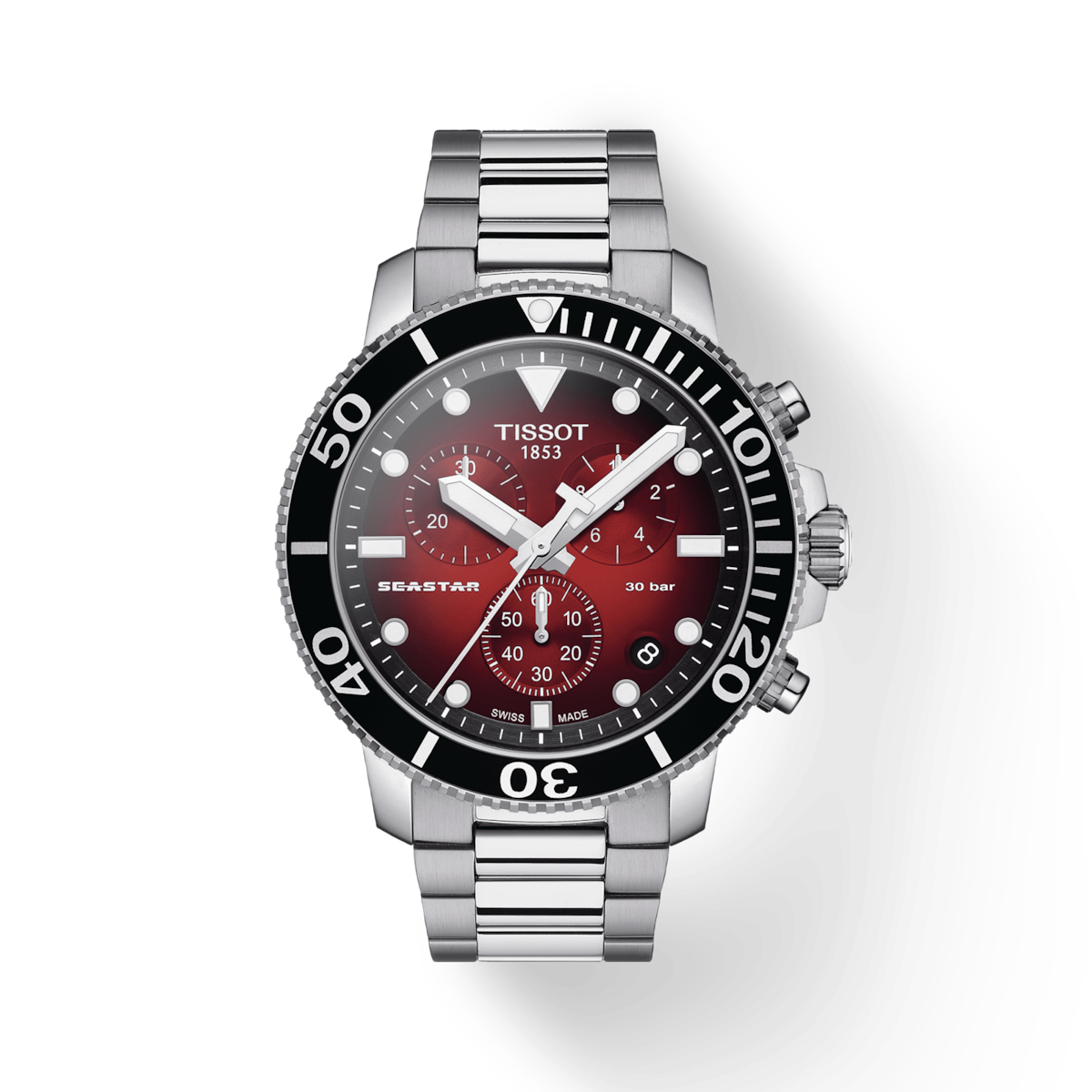 T-Sport Seastar 1000 Quartz Chronograph Graded Red-Black