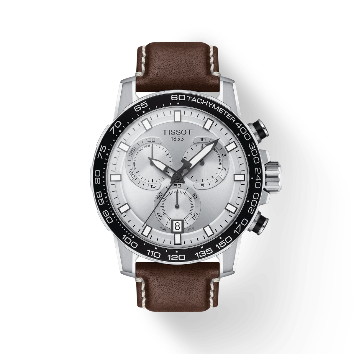 T-Sport Supersport Chrono Silver & Brown