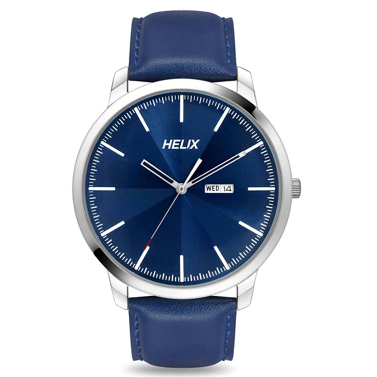 Helix Analog Men Blue Dial