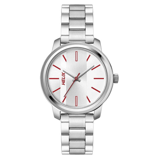 Helix Casual Women 35 mm Silver Dial