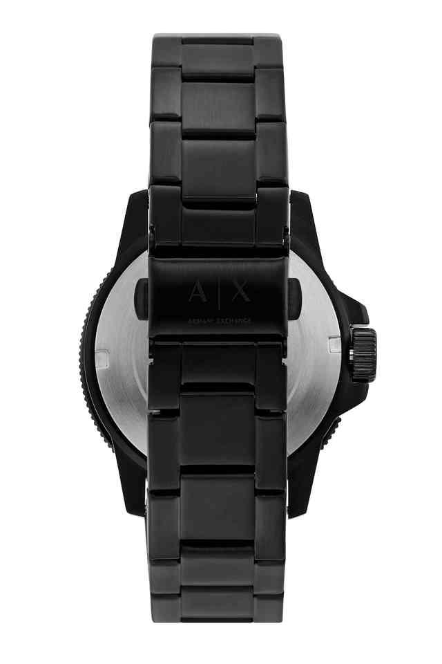 Armani Exchange Leonardo Black Dial Men 44mm