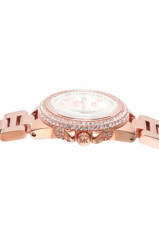 Camille Analog Rose Gold Stainless Steel