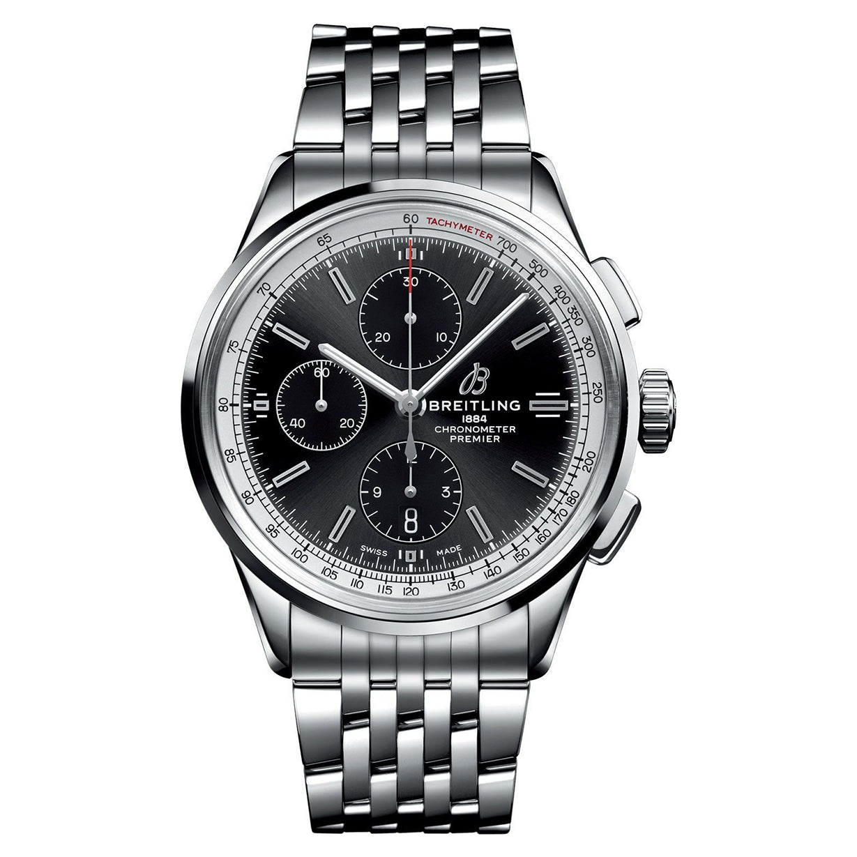 Premier Chronograph 42 Silver