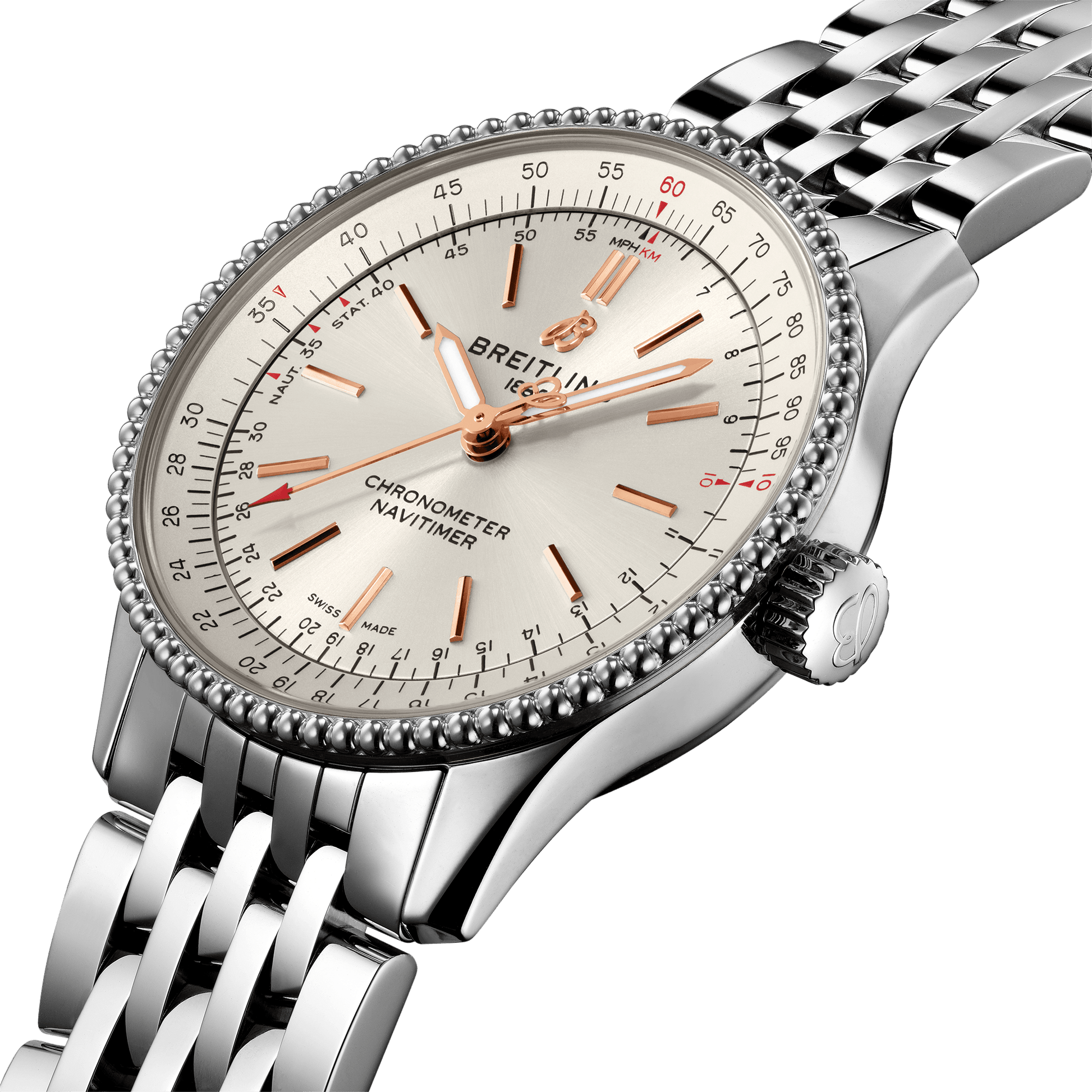 Navitimer Automatic 35 Silver