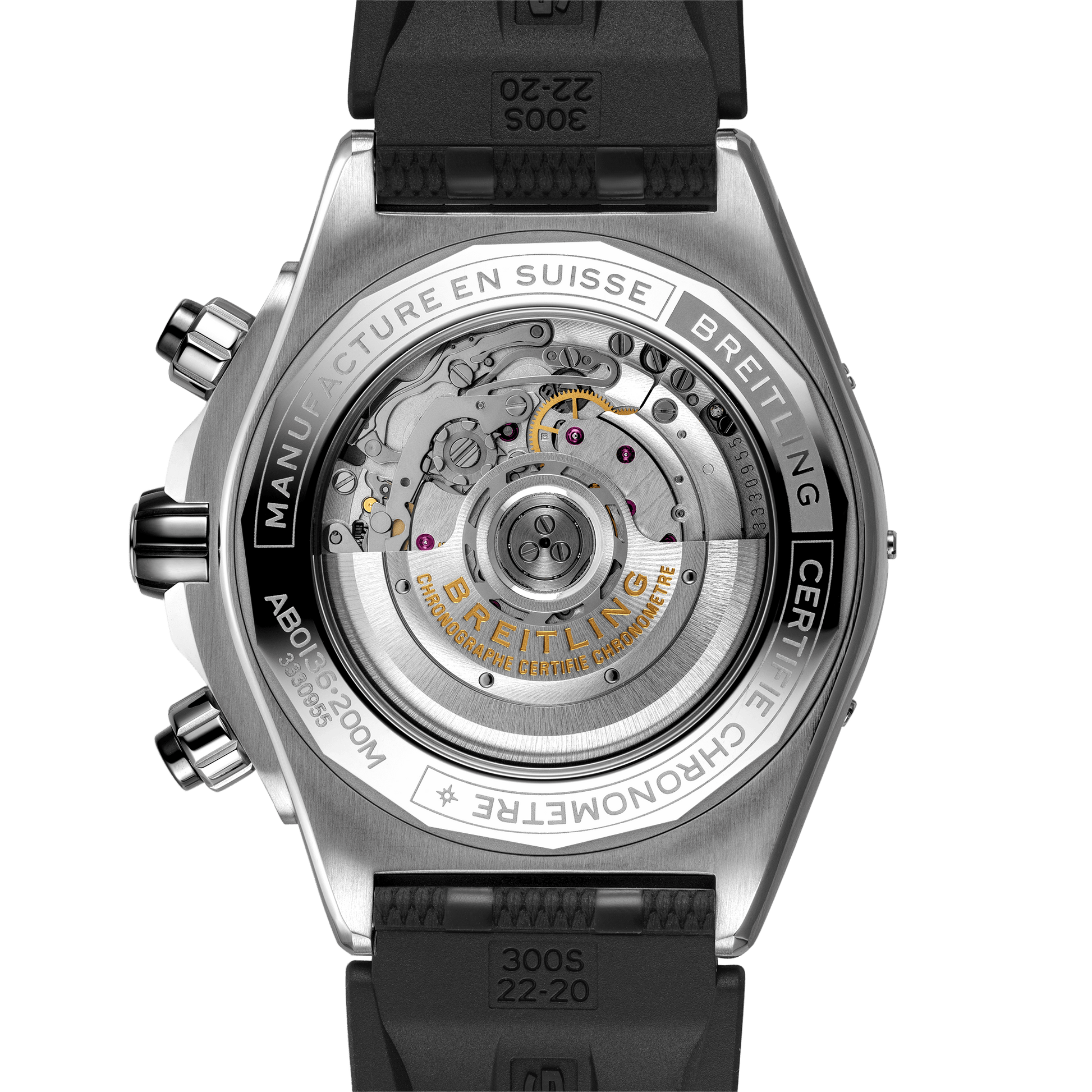Super Chronomat B01 44 Black & Silver