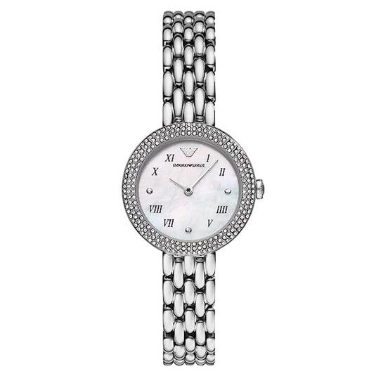 Rosa Mother of Pearl Dial & Silver