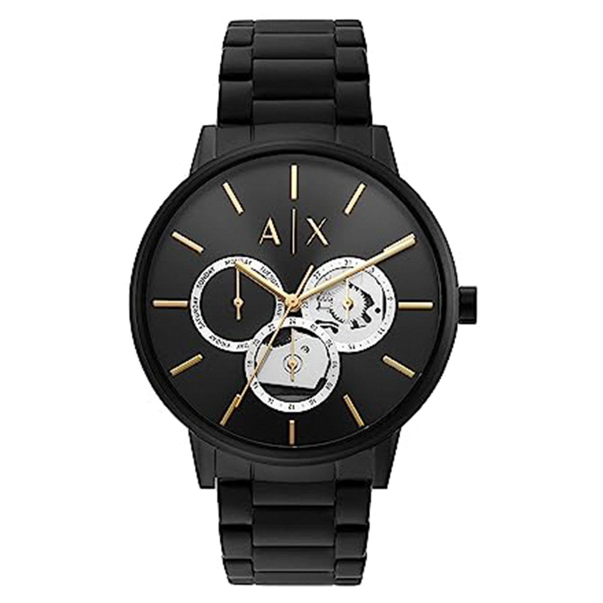 Armani Exchange Multifunction Black Dial Men 42mm