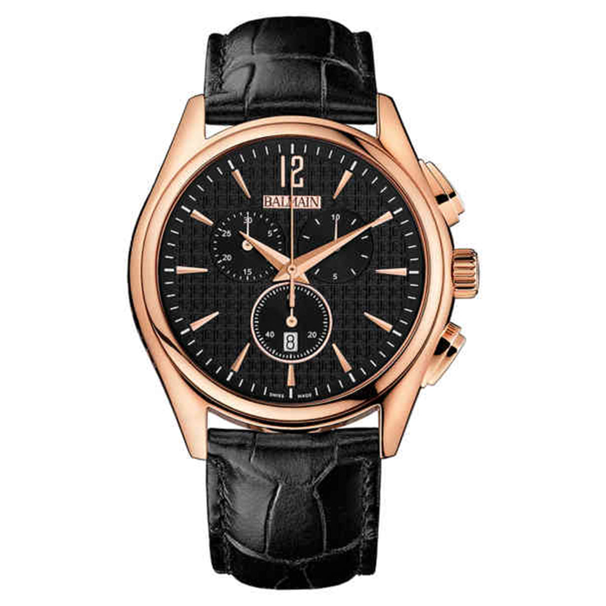 Balmain Chrono Gent Black Dial Men 40mm