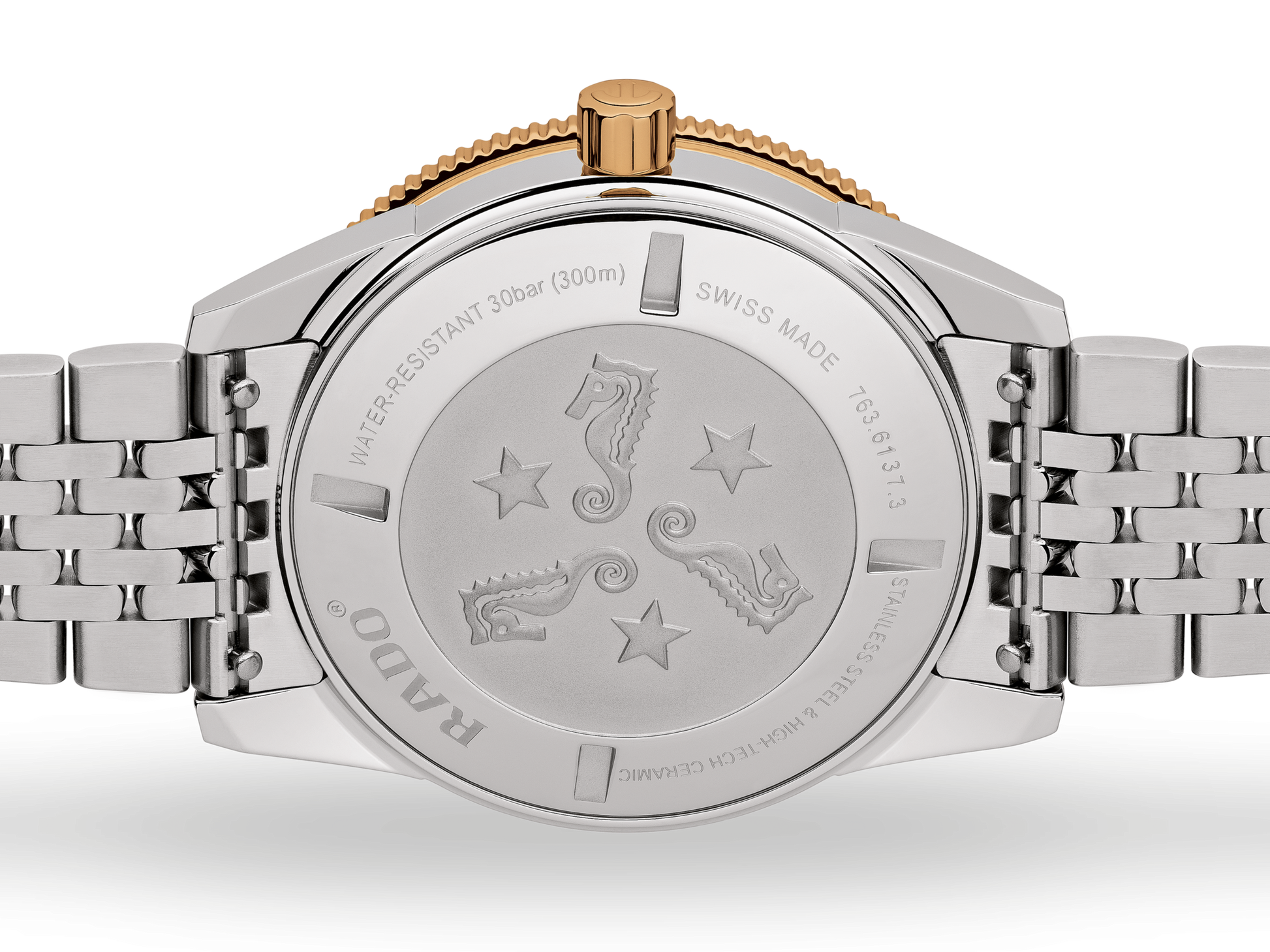 Captain Cook Automatic Silver & Rose Gold