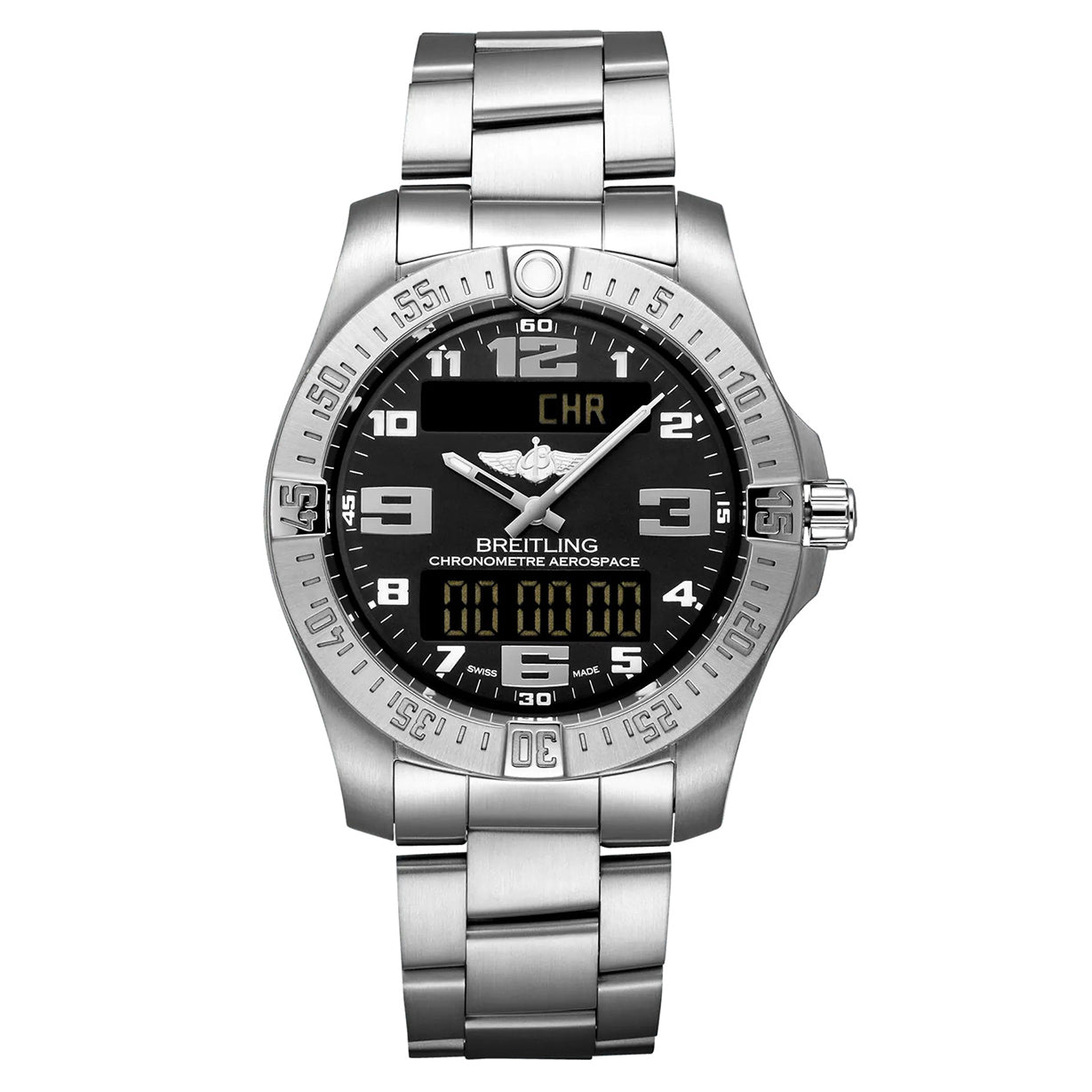 Breitling Professional Aerospace EVO Black Dial Men 43mm Zimson Watch Store