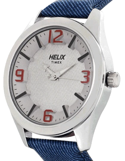 Helix Men White Dial