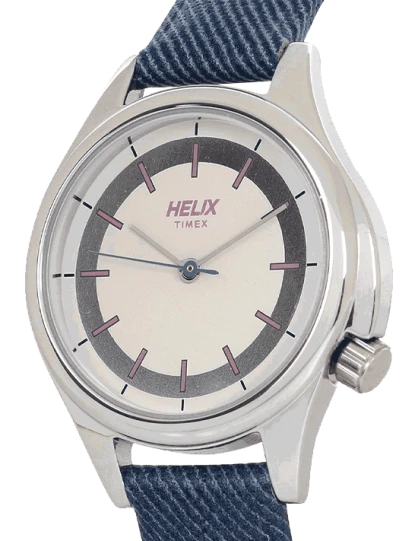 Helix Analog Silver Dial