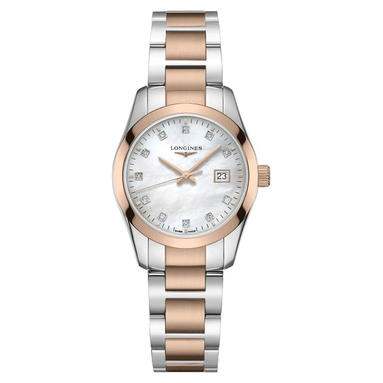 Longines Conquest Mother of Pearl dial Women 29.05mm